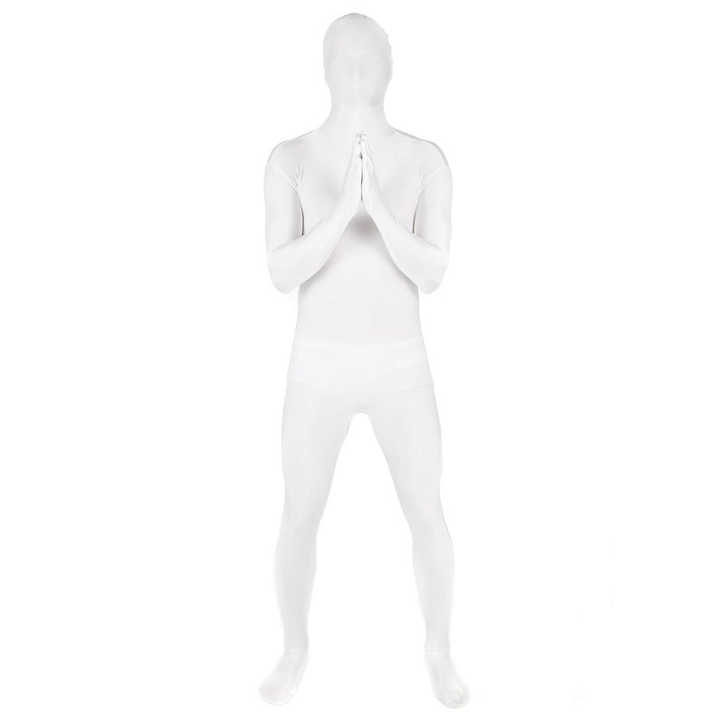 Original Morphsuit Fancy Dress Costume ,White, Medium
